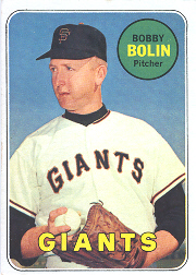 1969 Topps Baseball Cards      505A    Bobby Bolin
